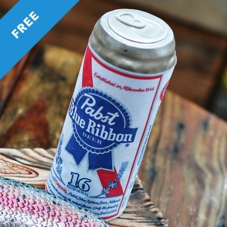 Edible Beer Can Cake