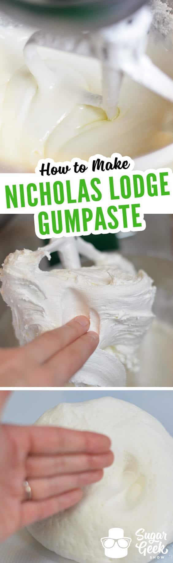 Nicholas Lodge gumpaste recipe to make amazing sugar flowers