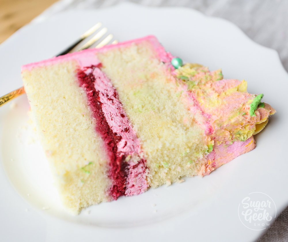 The Best Vanilla Cake Recipe (Updated 2019) | Sugar Geek Show