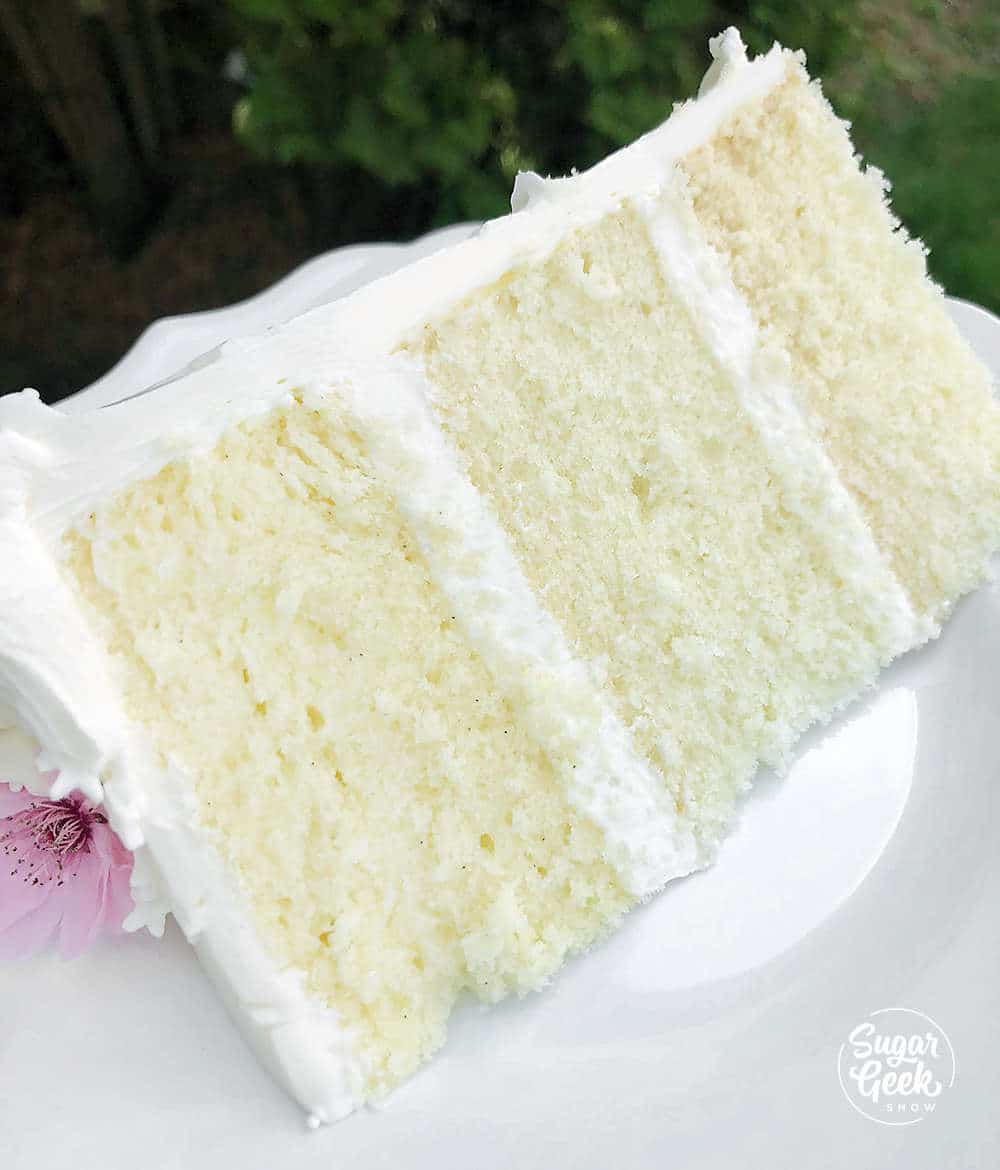 Moist Vanilla Cake Easy Buttercream Video Tutorial Sugar Geek Show My Xxx Hot Girl