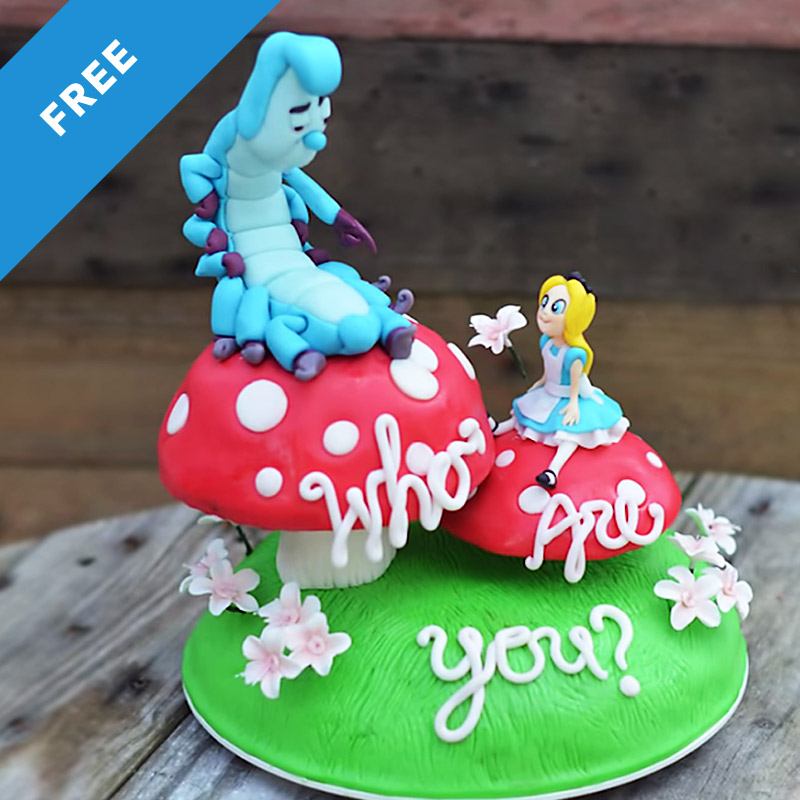 Who Are You Gender Reveal Cake