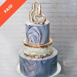 Geode Love Cake Tutorial