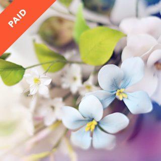 Garden Flowers and Jasmine Sugar Flower Tutorial