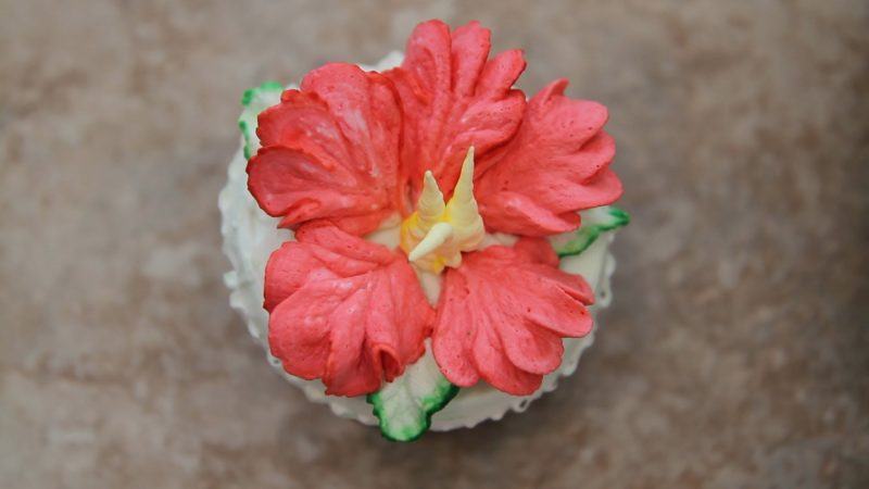 Buttercream Hibiscus Flower 