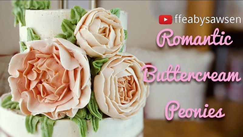 Large Buttercream Flowers