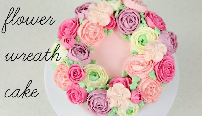 Buttercream Wreath Cake