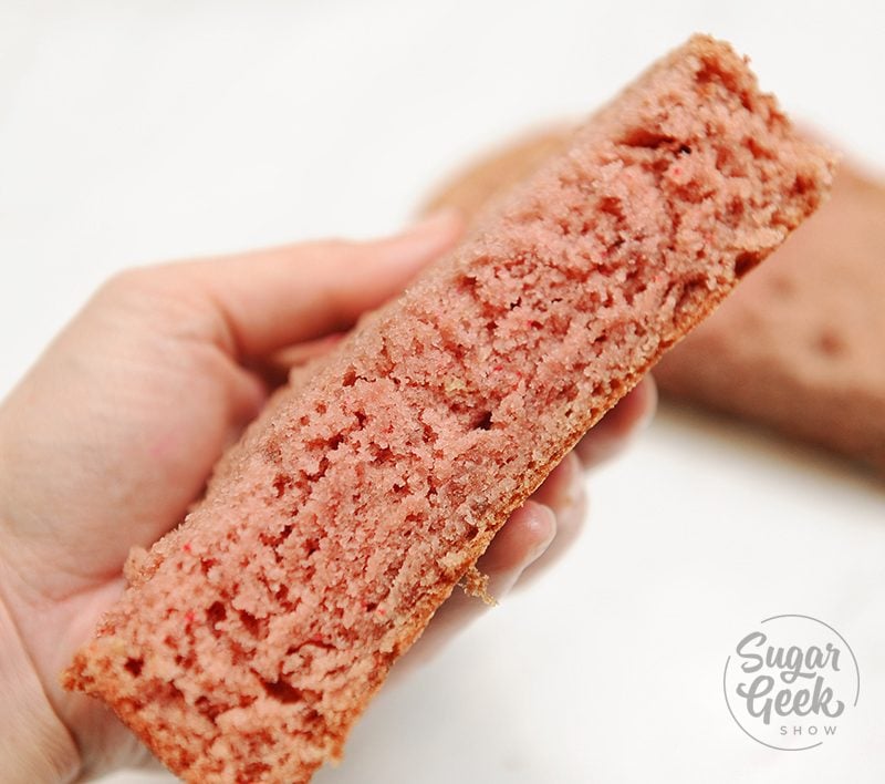 soggy strawberry cake