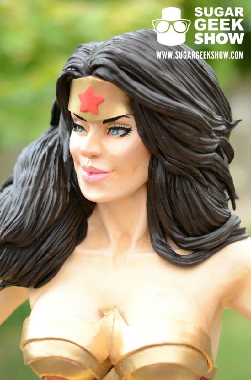 Wonder Woman Bust Cake