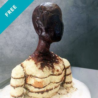 Female Bust Cake Mini Tutorial Free Class