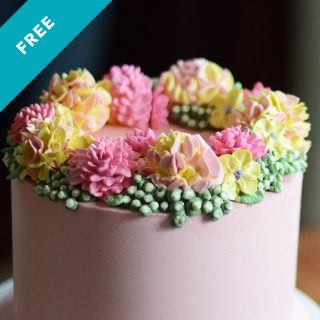 buttercream flowers cake tutorial with guest instructor danette short