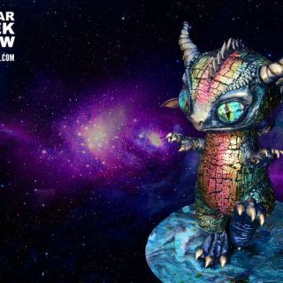 Space Dragon Cake