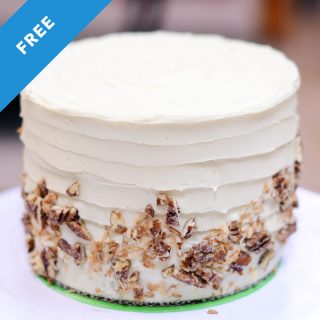 Moist Carrot Cake Cream Cheese Buttercream