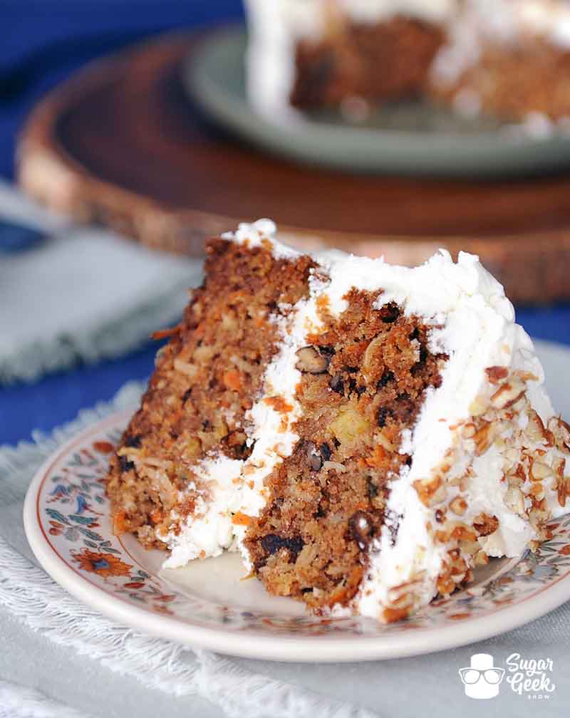 Carrot Cake Recipe – Sugar Geek Show