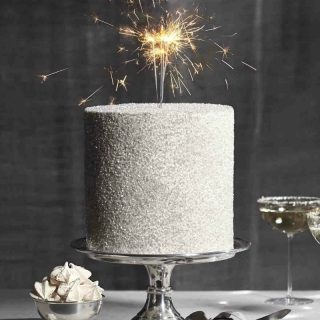 Sparkler Glitter Cake
