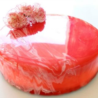Mirror Glaze Cake