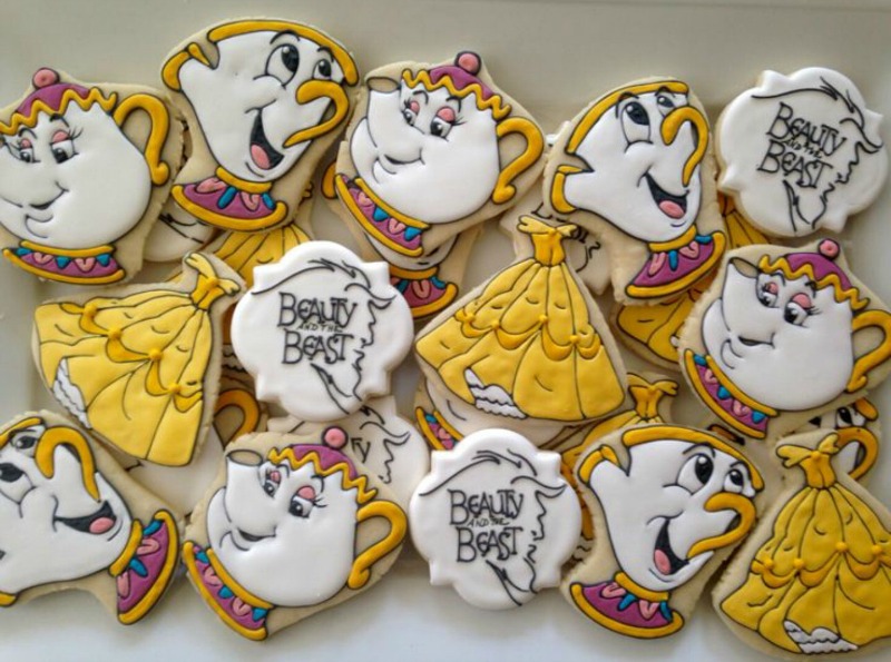 Beauty and the Beast Cookies