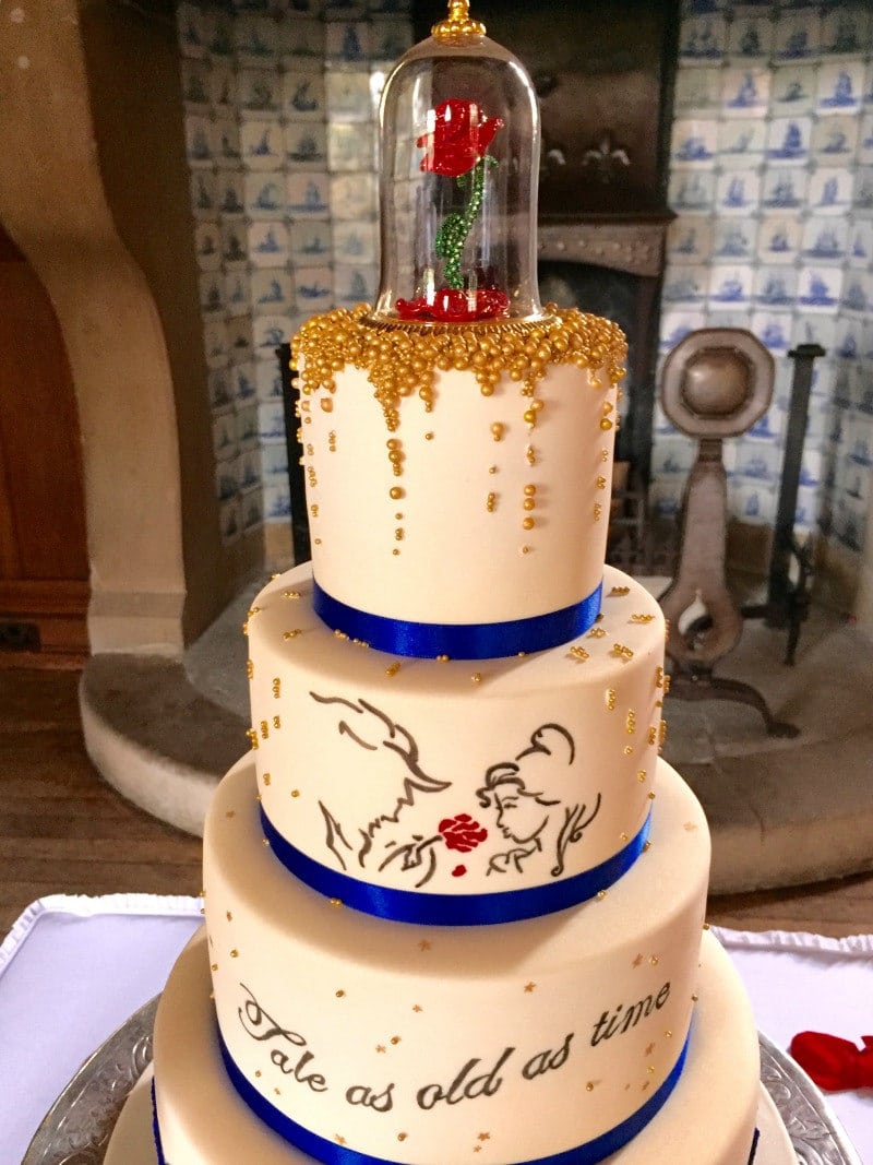 Beauty and the Beast Cake