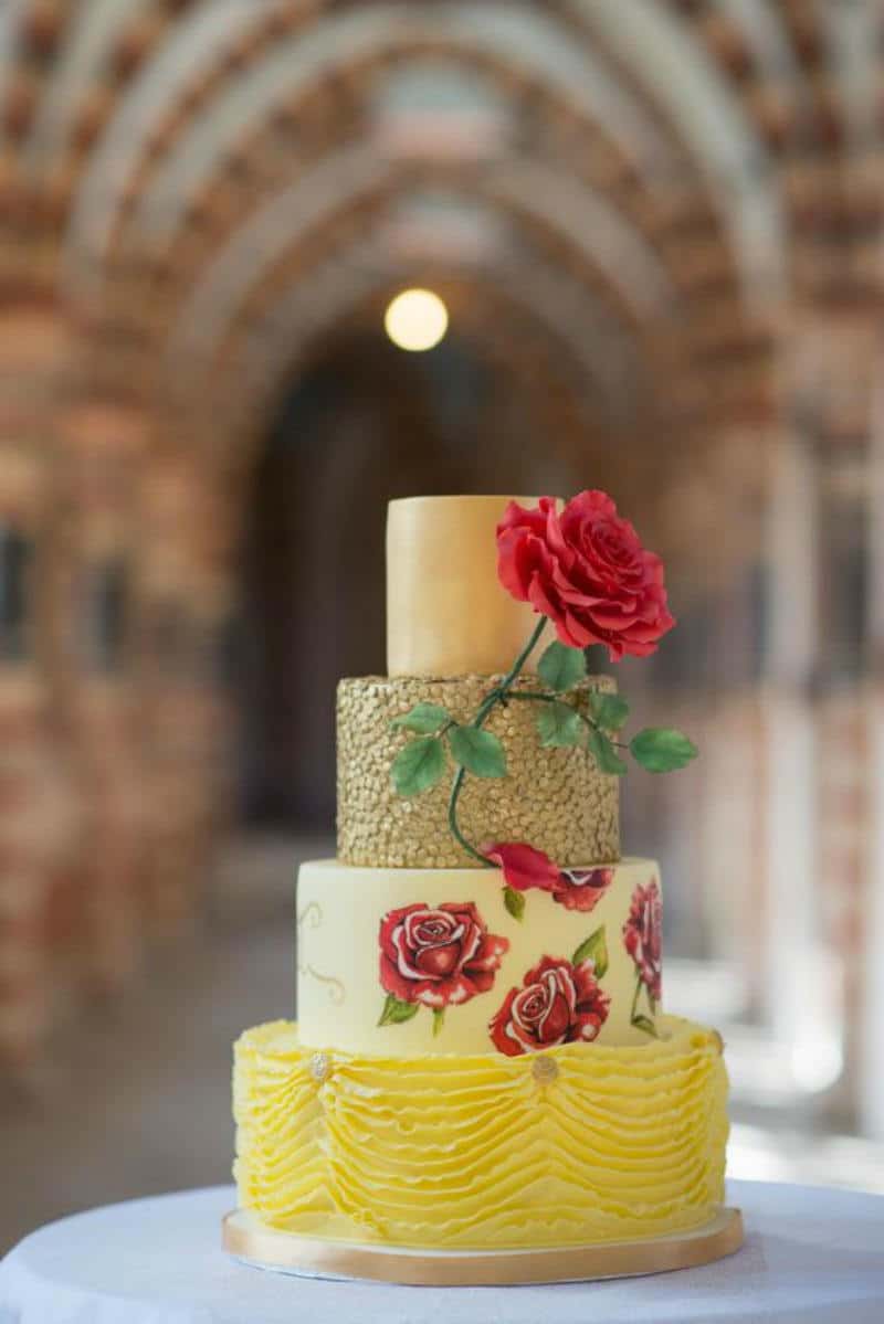 Beauty and the Beast Cake