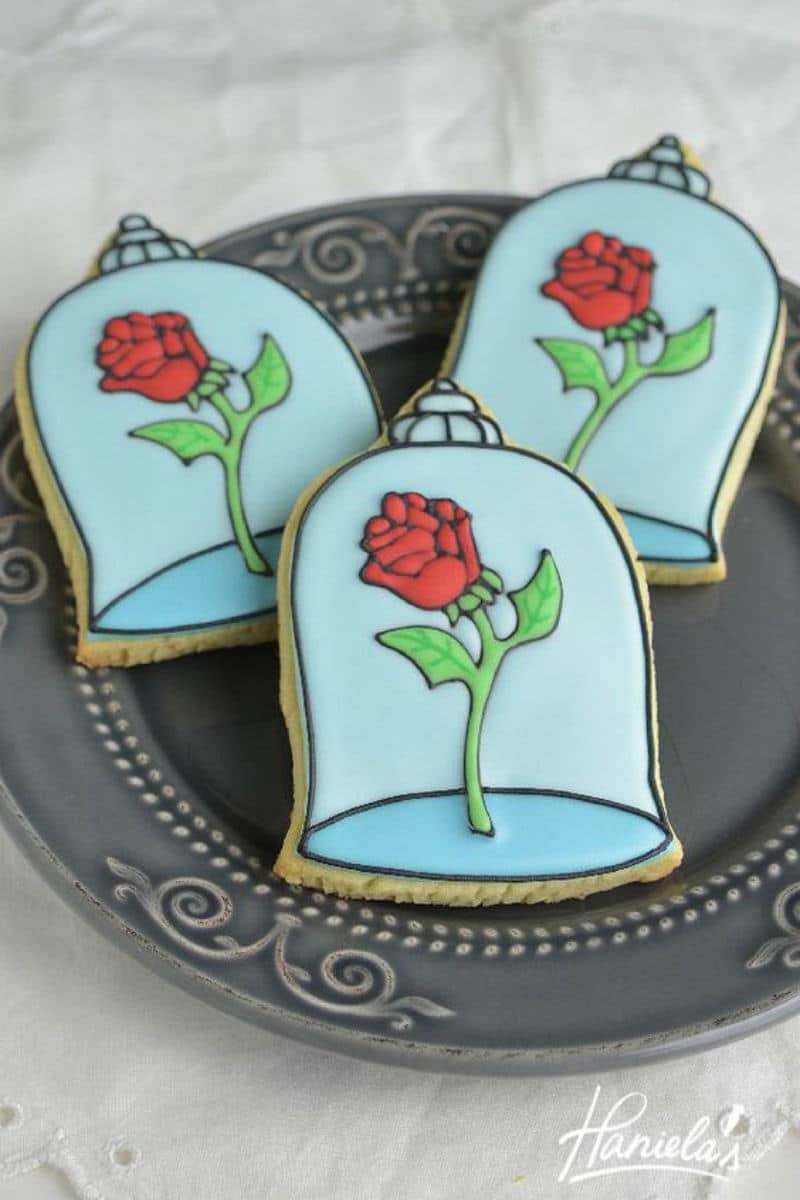 Beauty and the Beast Cookies