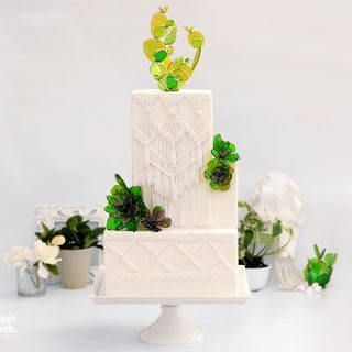 Macrame Wedding Cake