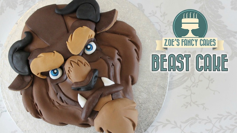 Beauty and the Beast Cake