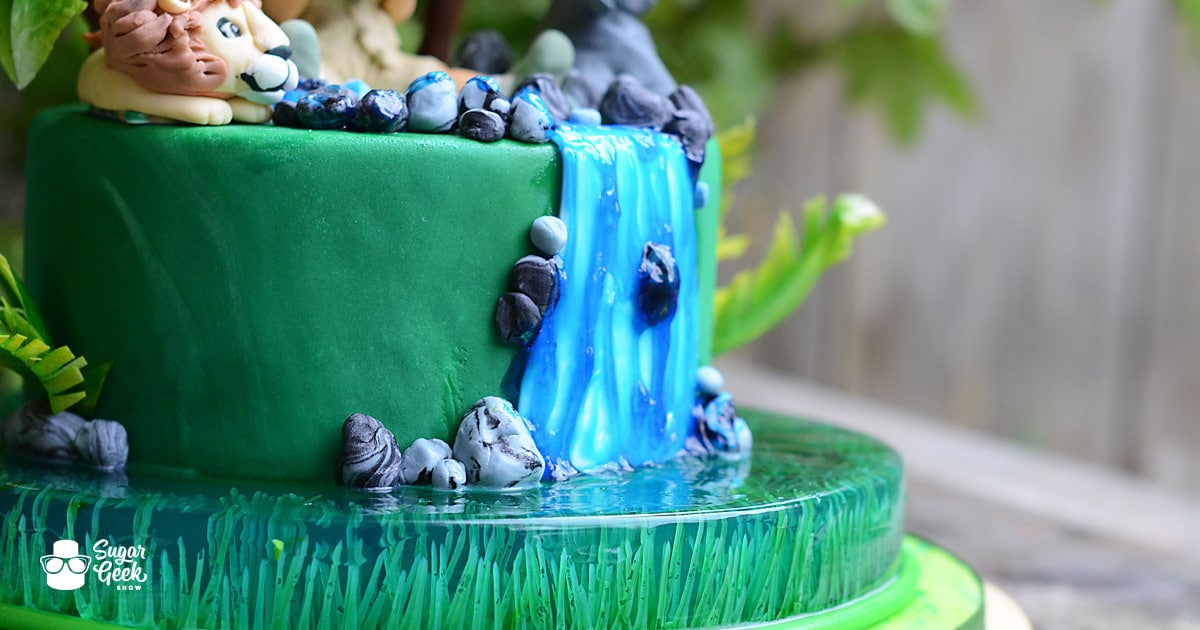 Jungle Safari Gelatin Cake