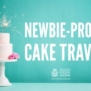 How to travel with a cake