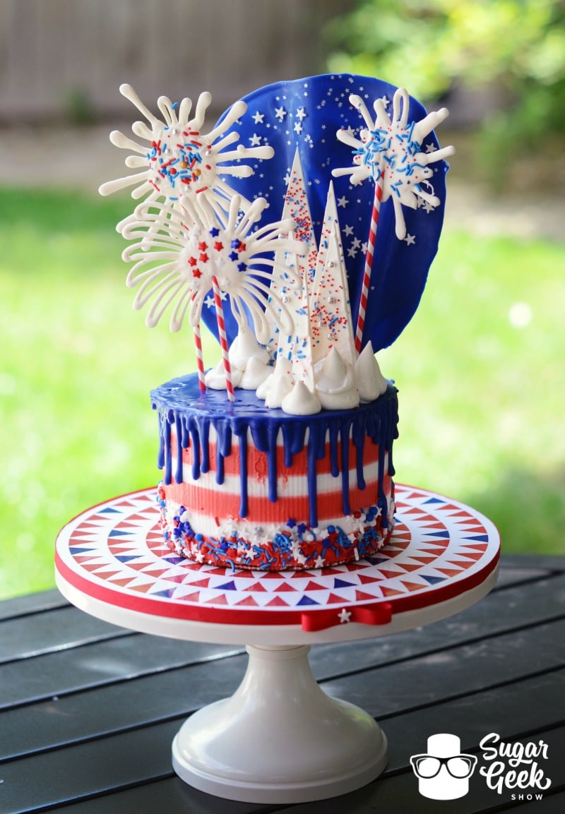 11 Genius 4th Of July Cakes Sugar Geek Show 8756