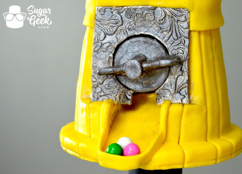 Working Gumball Machine Cake