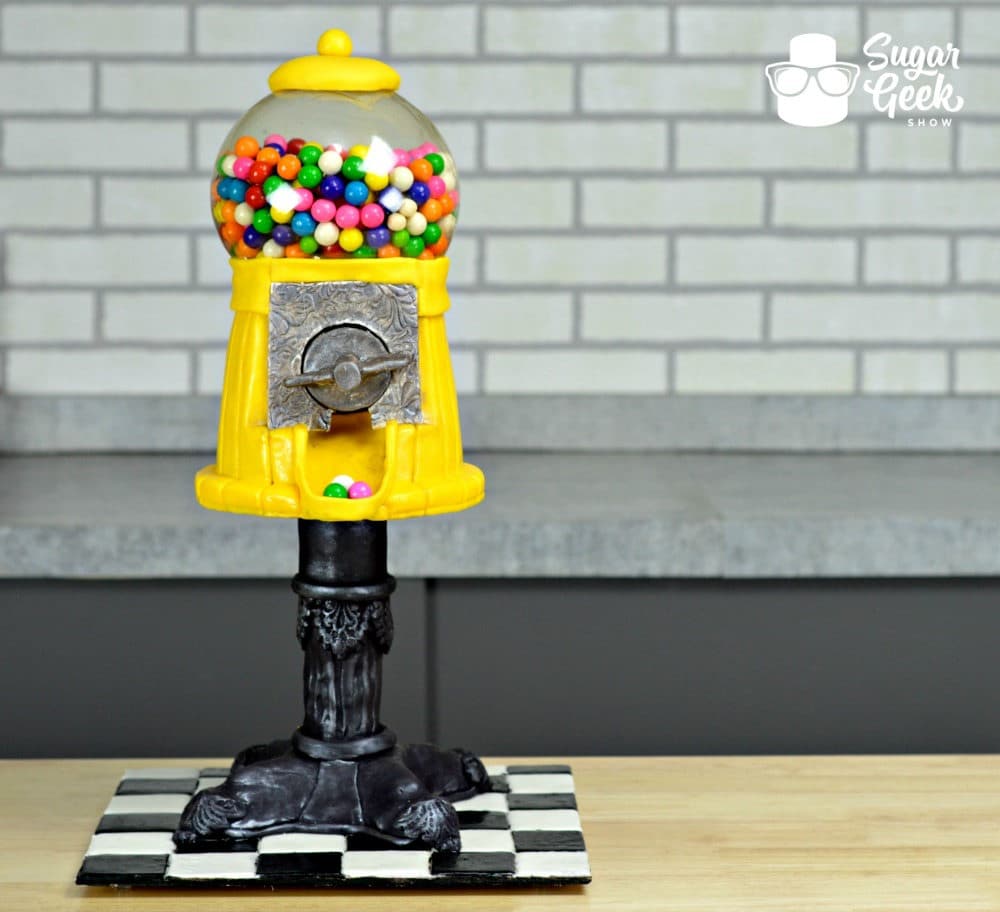 Working Gumball Machine Cake