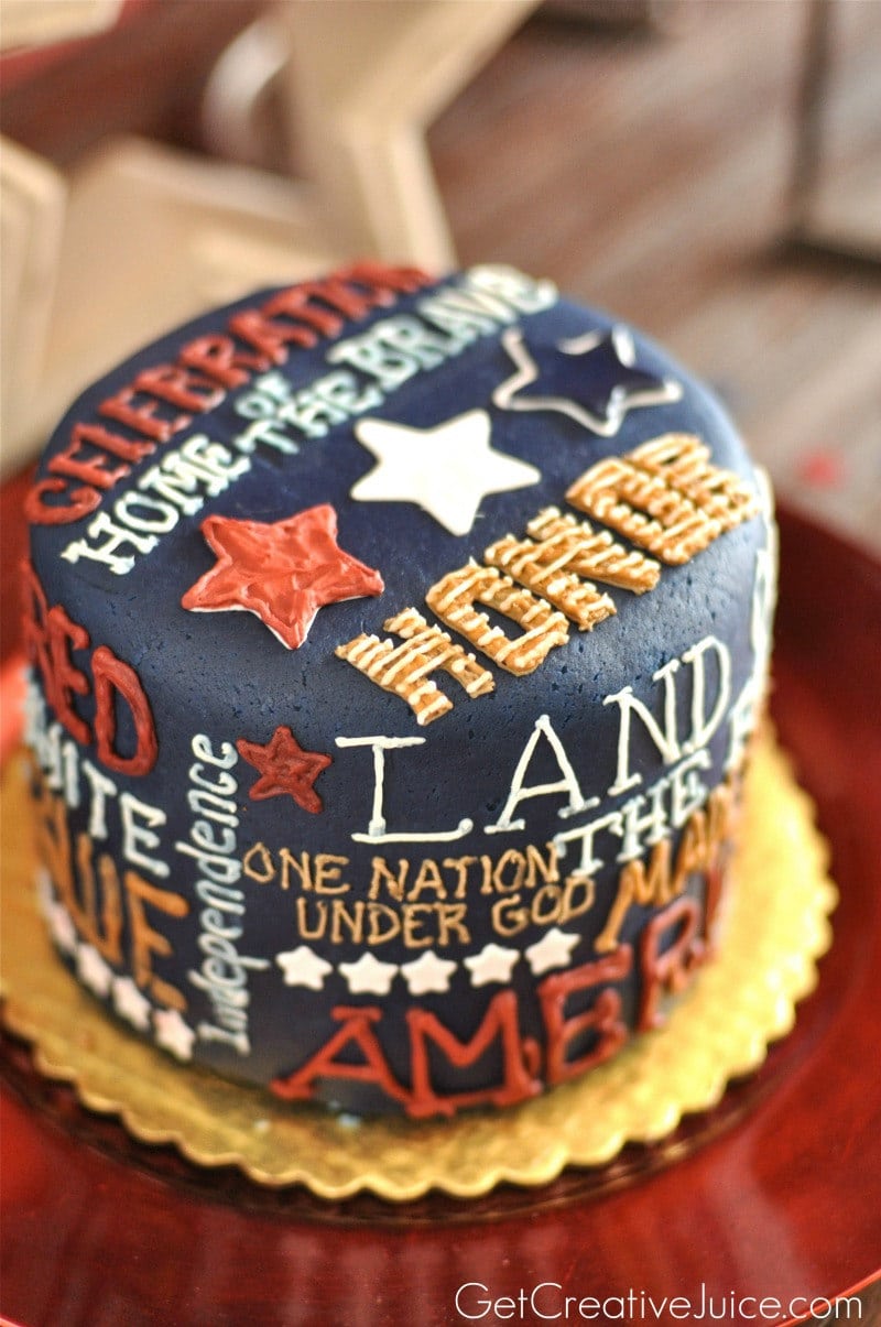 4th of July Cake