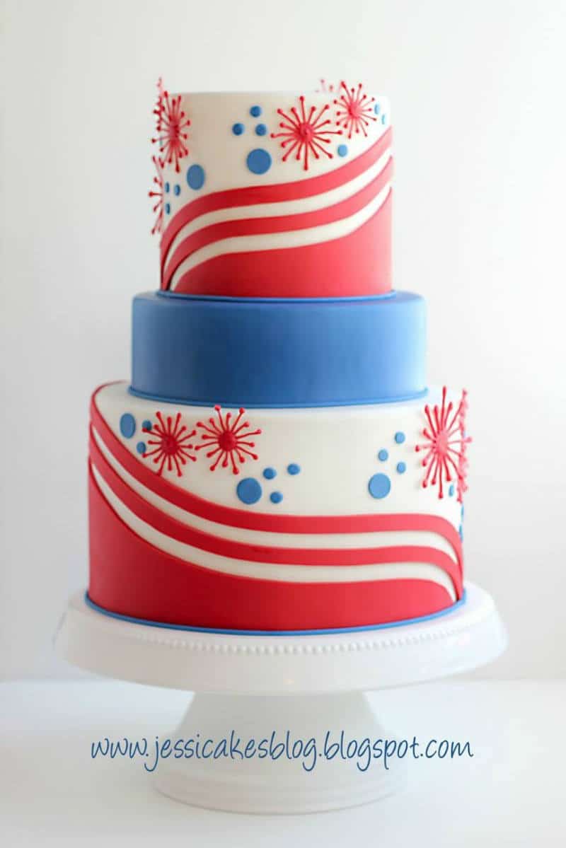 11 Genius 4th Of July Cakes Sugar Geek Show