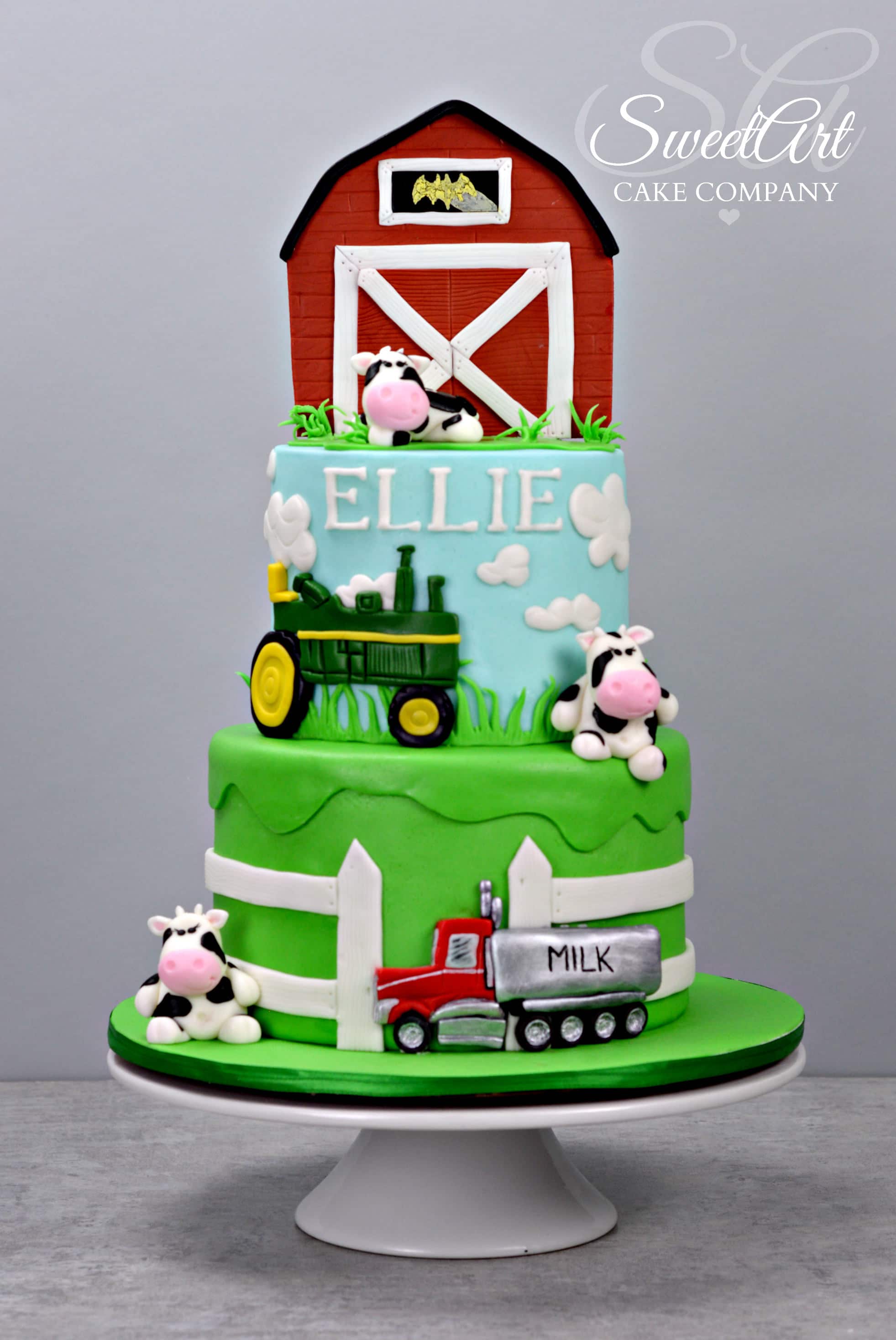 Cute Farm Cake