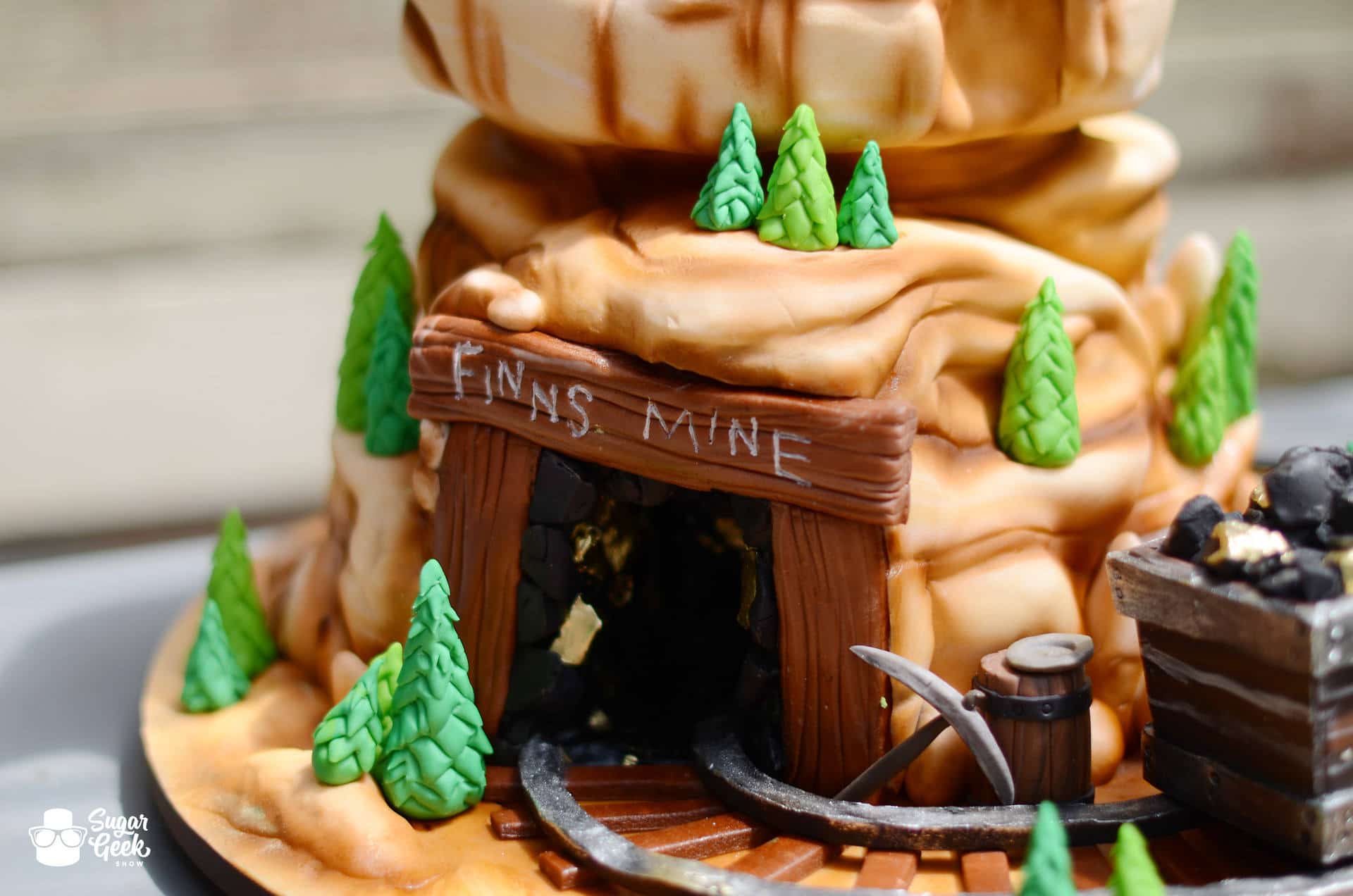 Gold Mine Cake