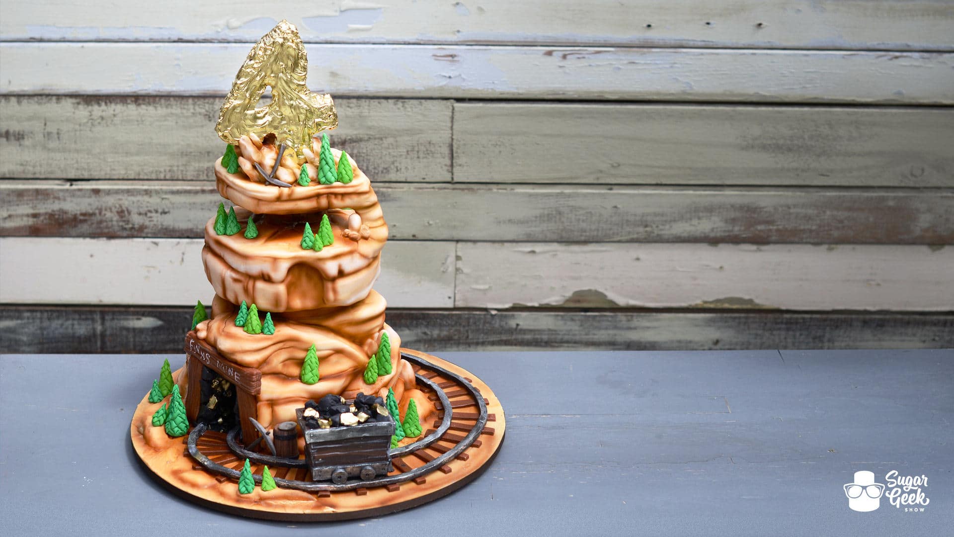 Gold Mine Cake