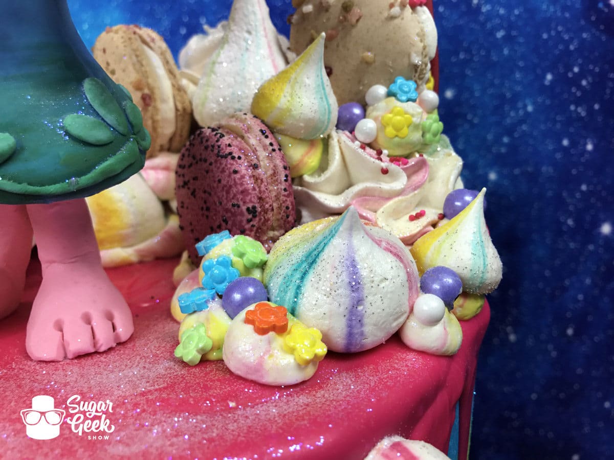 Fun Candy Rainbow Drip Cake
