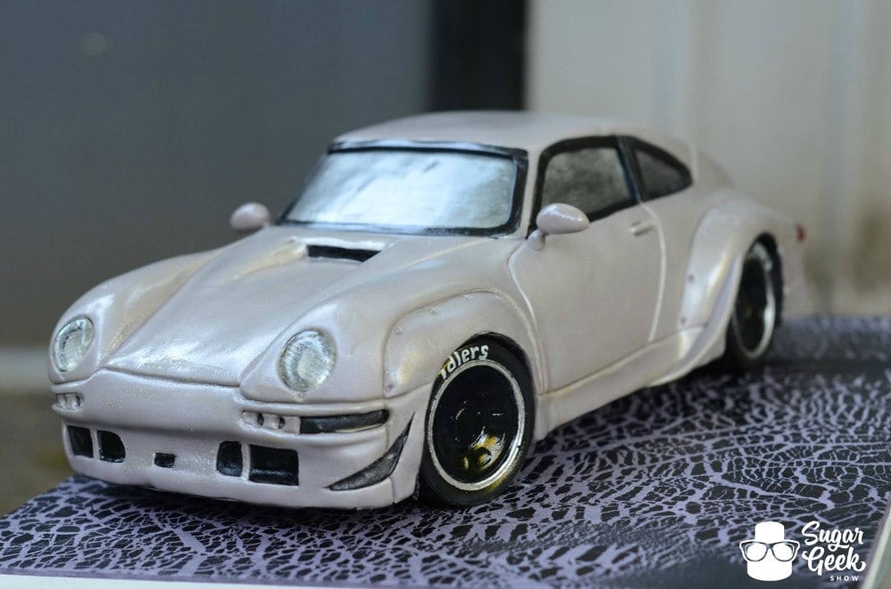 Porsche Car Cake