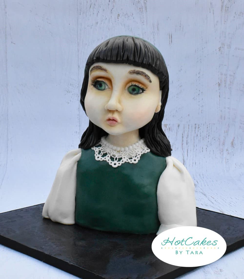 Sculpted Girl Cake