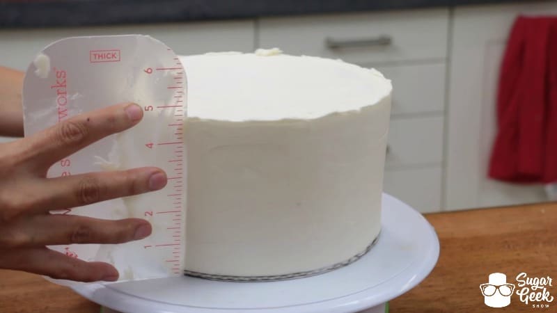 How to do a final coat of buttercream