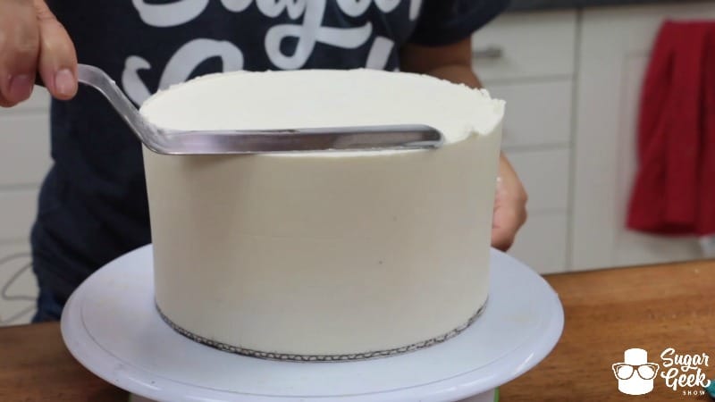 How to do a final coat of buttercream