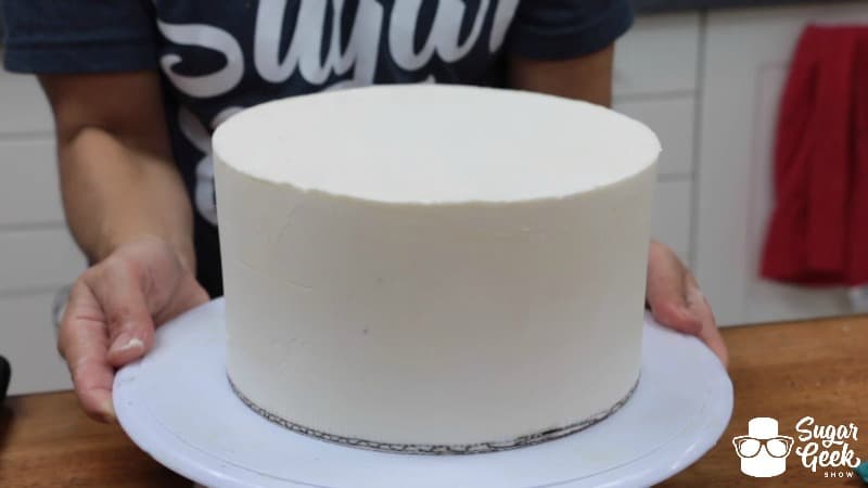 How to do a final coat of buttercream