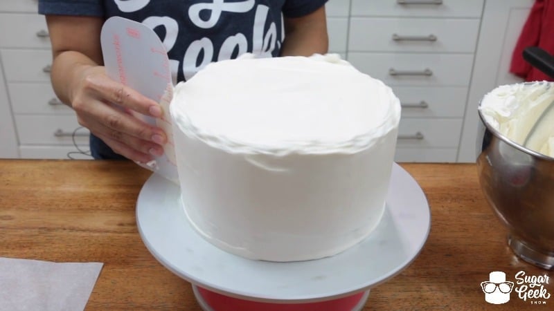 How to do a final coat of buttercream