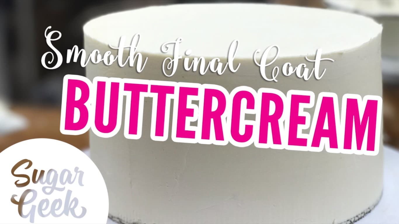 How to do a final coat of buttercream