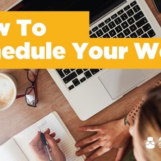 how to schedule your cake work week