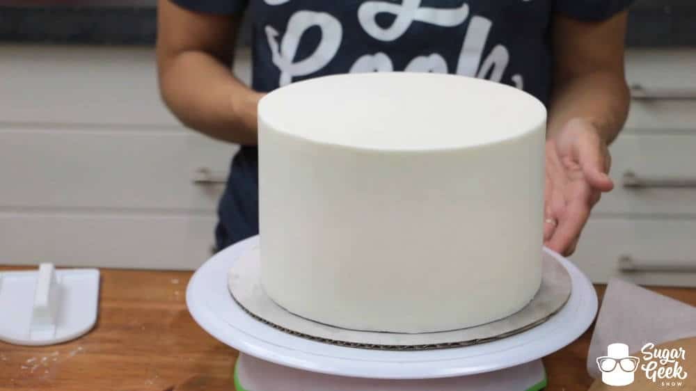 How to get sharp fondant edges