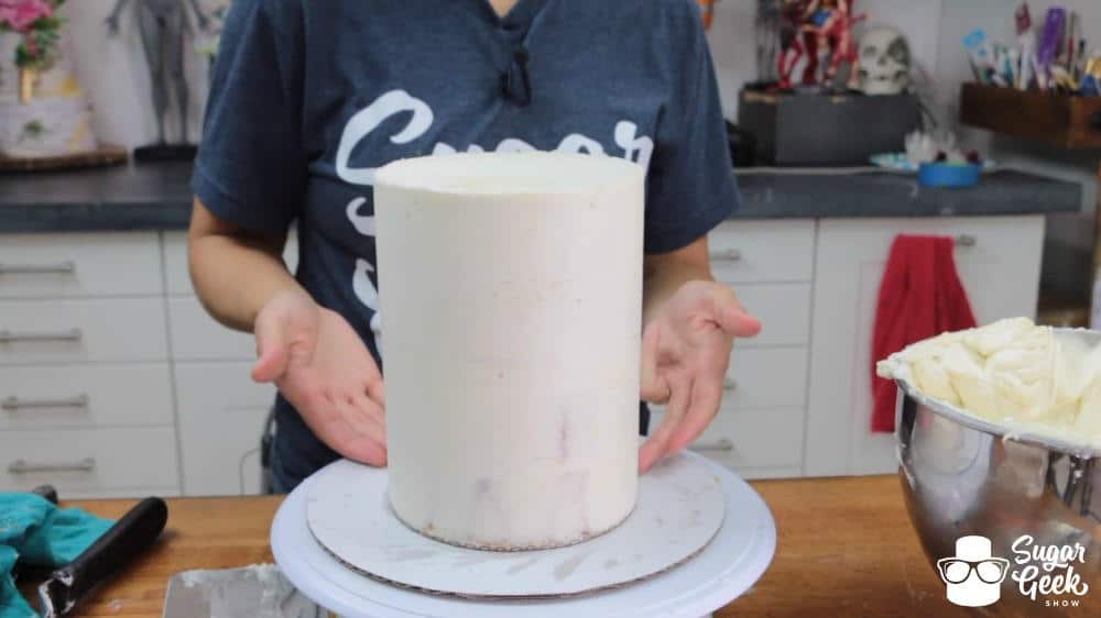 How to make a double barrel cake