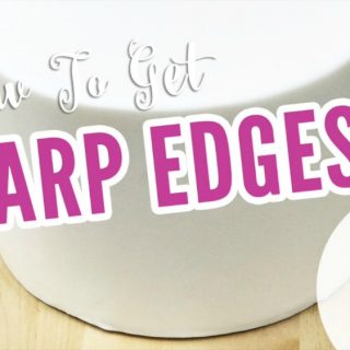 How to get sharp fondant edges