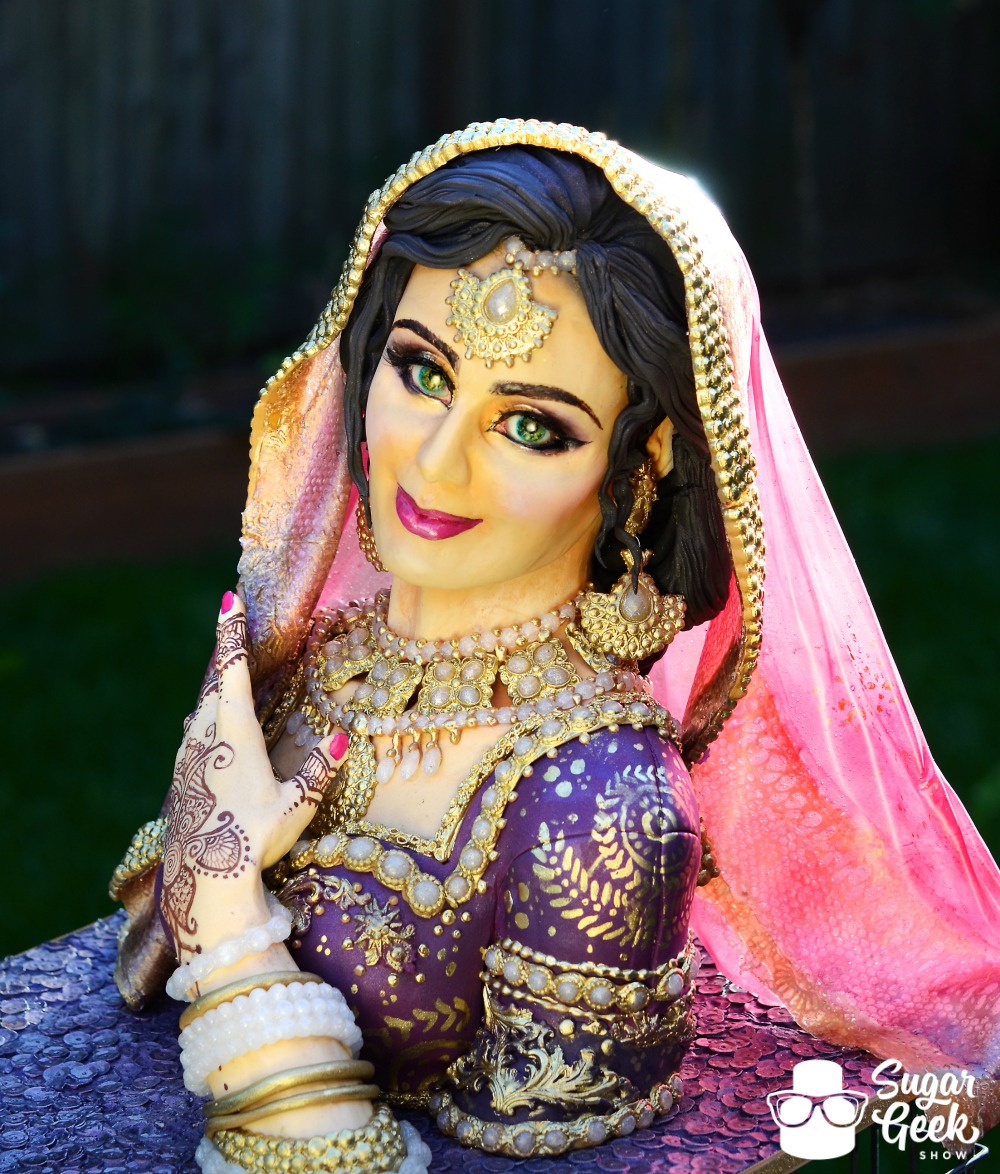 Incredible Indian Bride Cake – Sugar Geek Show