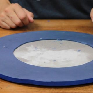 How to cover a cake board