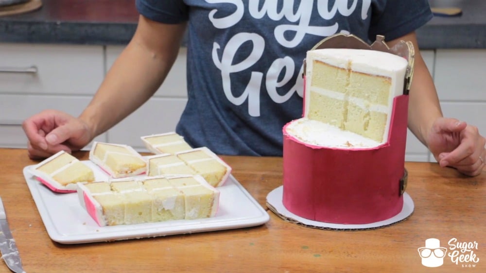 Cake Decorating Basics How To Cut Cakes Sugar Geek Show